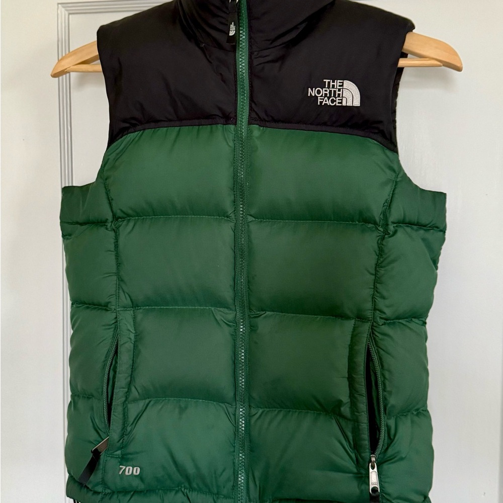 The North Face Women's Green Puffer Vest